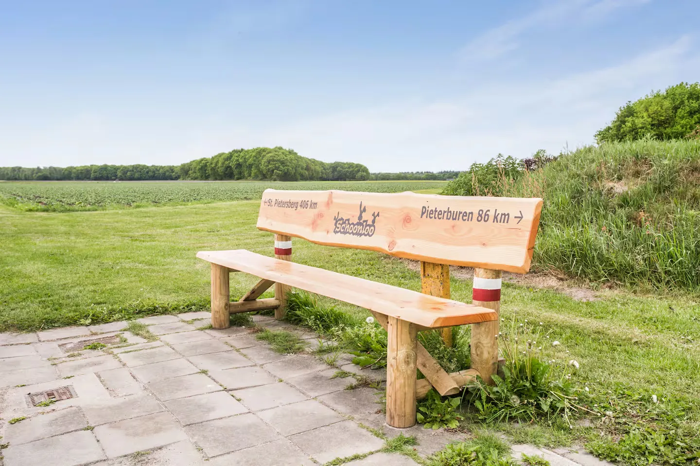 Pieterpad overnachting in Schoonloo, Drenthe